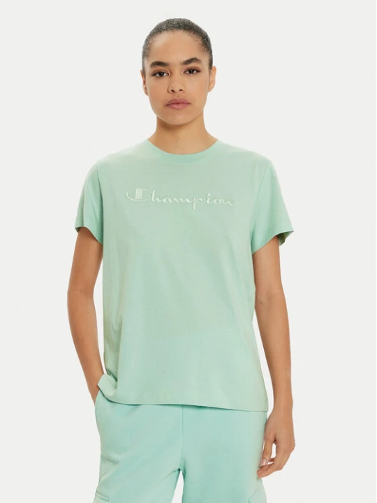Foto del prodotto Champion T-shirt 117650 Verde Slim Fit
