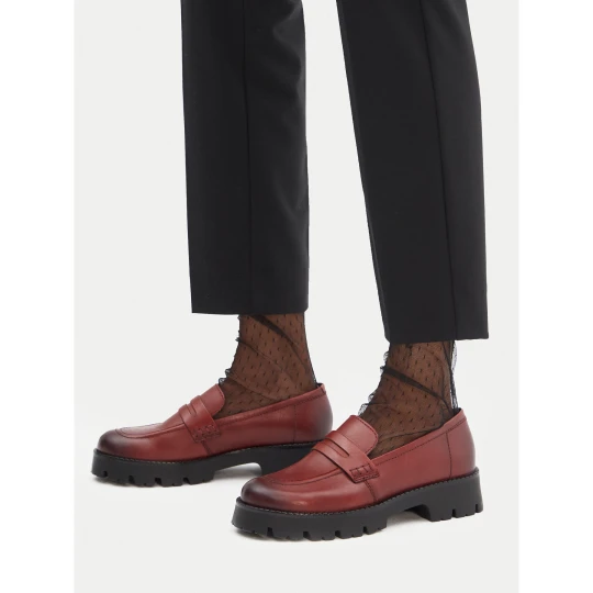 Foto del prodotto Chunky loafers Lasocki CEO-WI16-780-03 Bordeaux