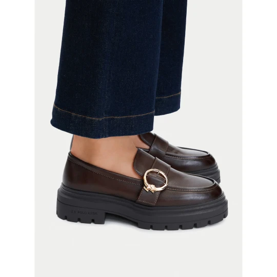 Foto del prodotto Chunky loafers U.S. Polo Assn. EO-SVETA001W / GY1 Marrone scuro