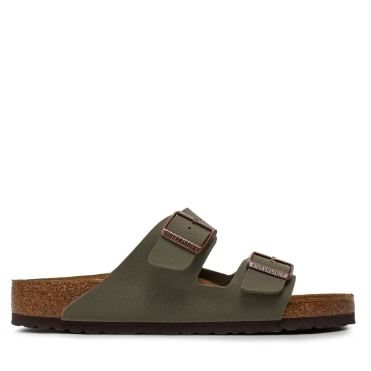 Foto del prodotto Ciabatte Birkenstock Arizona Birko-Flor nubuk 0151211 Grigio