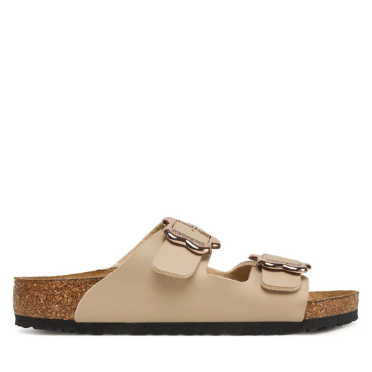 Foto del prodotto Ciabatte Birkenstock Arizona Flower Buckle Kids 1030419 S Beige