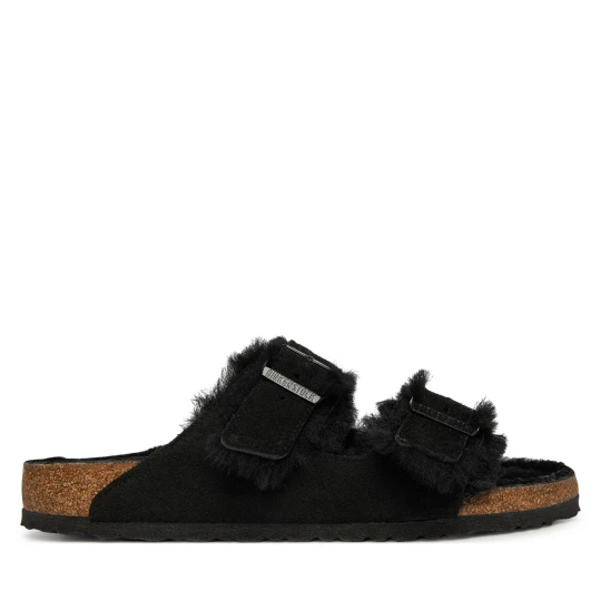 Foto del prodotto Ciabatte Birkenstock Arizona Shearling 752661 Nero