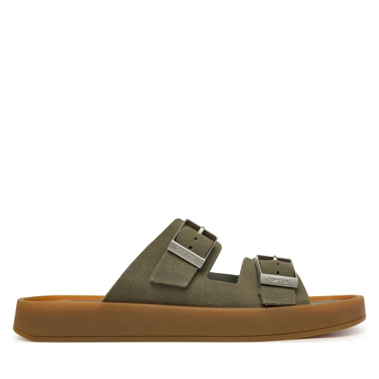 Foto del prodotto Ciabatte Calvin Klein Ergon Double Bar Sandal Su HM0HM02094 Verde