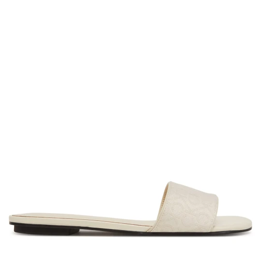 Foto del prodotto Ciabatte Calvin Klein Flat Slide Jacq HW0HW02388 Écru Crema