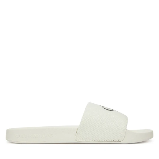 Foto del prodotto Ciabatte Calvin Klein Jeans Slide Monologo Cv YM0YM01367 Bianco