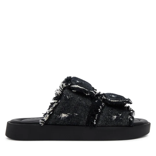 Foto del prodotto Ciabatte Inuikii Classic Jeans Velcro 70104-143 Nero