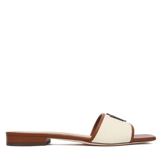 Foto del prodotto Ciabatte LAUREN RALPH LAUREN 802P04395003 Écru Crema