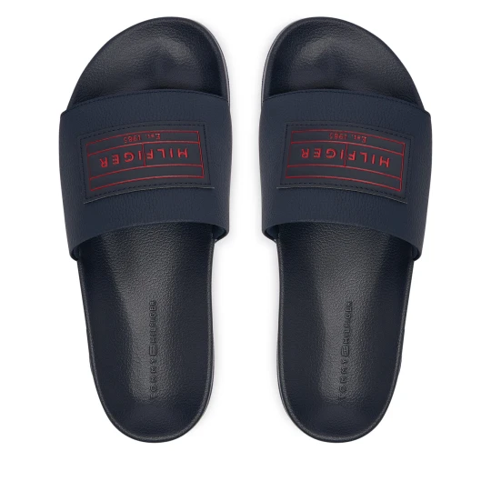 Foto del prodotto Ciabatte Tommy Hilfiger Patch Pool Slide FM0FM06008 Blu scuro