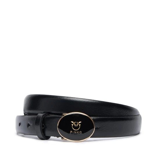 Foto del prodotto Cintura PINKO Round Enamel H2 Belt 20252 PLT01 105466.A2QL Nero