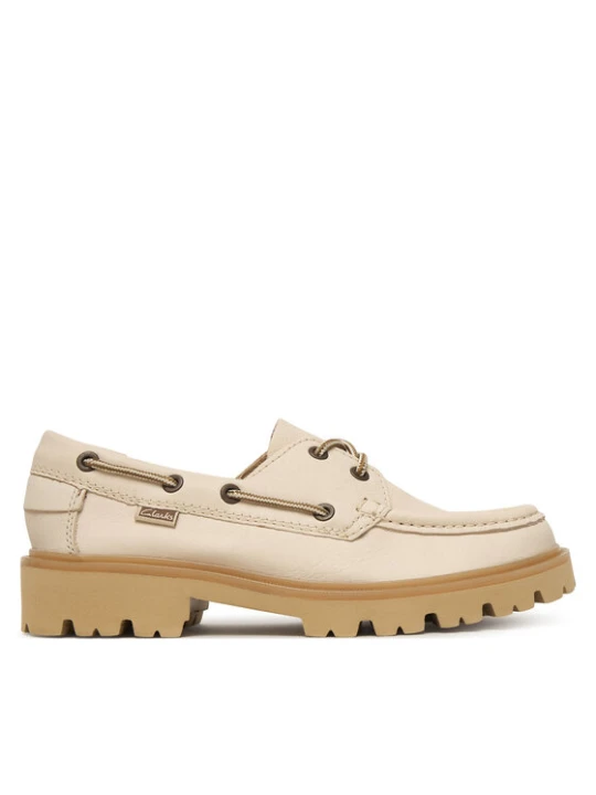Foto del prodotto Clarks Sneakers Cleyhill Boat. 26187841 Écru Crema