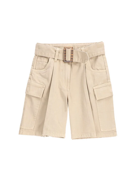 Foto del prodotto Coccodrillo Pantaloncini di tessuto WC5119501NGJ Beige Regular Fit