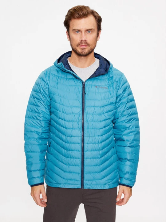 Foto del prodotto Columbia Giacca di transizione Westridge™ Down Hooded Jacket Blu Regular Fit