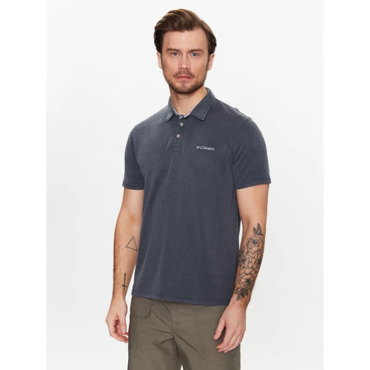 Foto del prodotto Columbia Polo Nelson Point 1772721 Grigio Regular Fit