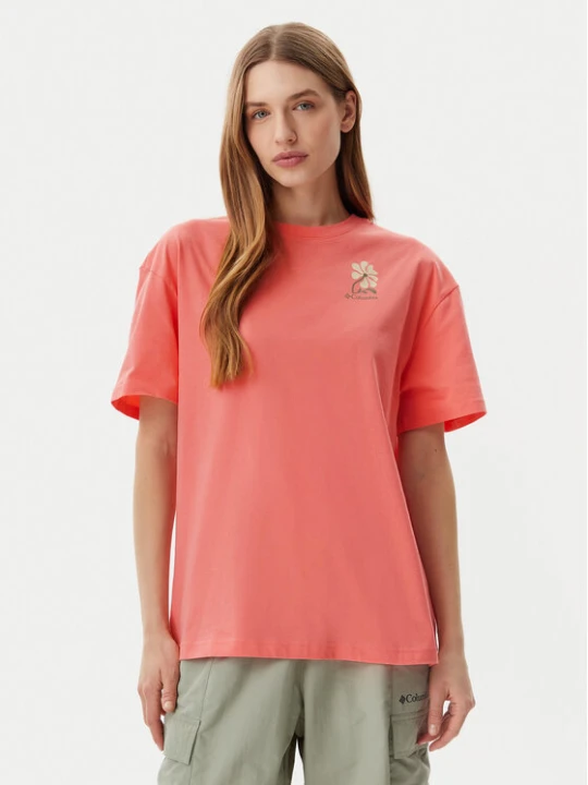 Foto del prodotto Columbia T-shirt Rolling Bend™ Graphic 2120031 Rosa Oversize