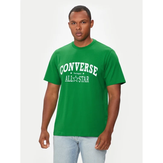 Foto del prodotto Converse T-shirt Retro Chuck Vintage Tee 10026458-A01 Verde Regular Fit