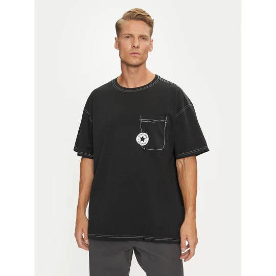 Foto del prodotto Converse T-shirt Sketch 10027256-A03 Nero Standard Fit