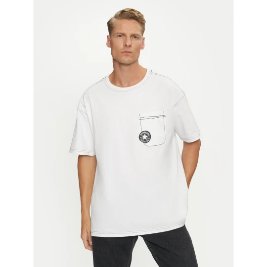 Foto del prodotto Converse T-shirt Sketch 10027256-A04 Bianco Standard Fit