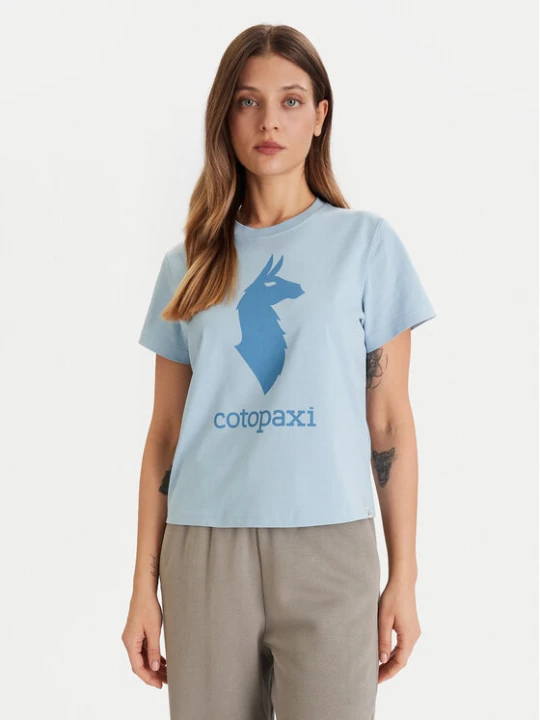 Foto del prodotto Cotopaxi T-shirt Llama F25474W1529 Celeste Regular Fit
