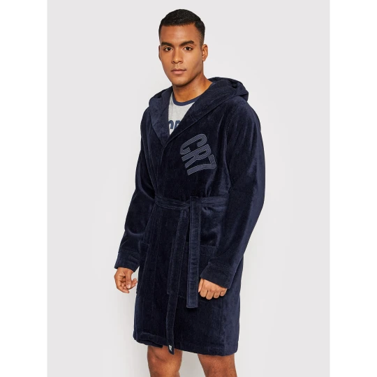 Foto del prodotto Cristiano Ronaldo CR7 Accappatoio 8740-93-490 Blu scuro