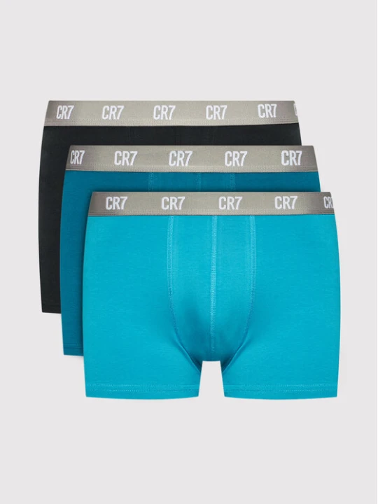 Foto del prodotto Cristiano Ronaldo CR7 Set di boxer Basic Trunk 3-Pack 8100-49-2717 Blu
