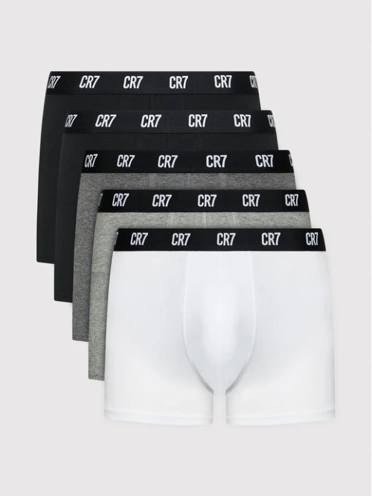 Foto del prodotto Cristiano Ronaldo CR7 Set di boxer Basic Trunk 5-Pack 8106-49-2400 Grigio