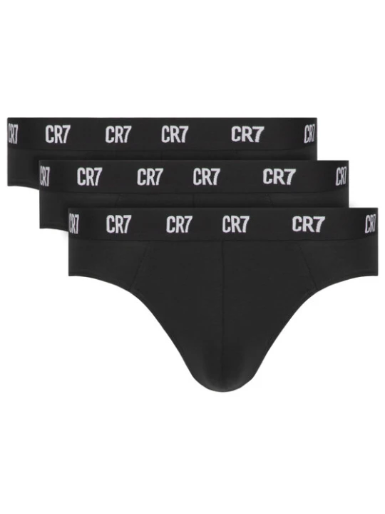 Foto del prodotto Cristiano Ronaldo CR7 Set di slip classici Main Basic Brief 3-Pack 8100-66-900 Nero