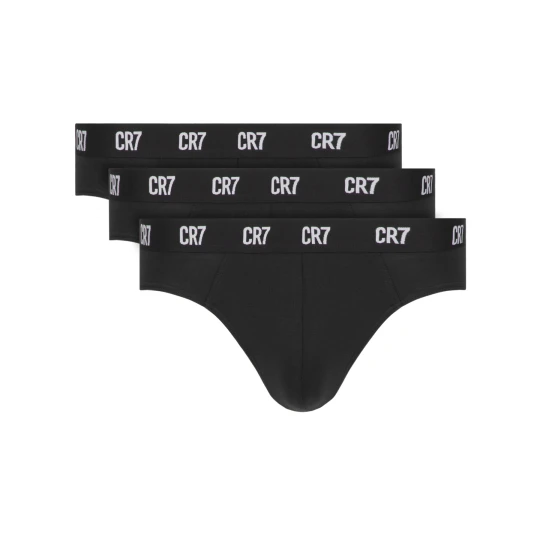 Foto del prodotto Cristiano Ronaldo CR7 Set di slip classici Main Basic Brief 3-Pack 8100-66-900 Nero