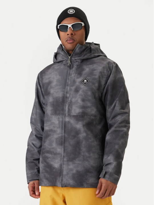 Foto del prodotto DC Shoes Giacca da sci Basis Print ADYTJ03081 Grigio Regular Fit