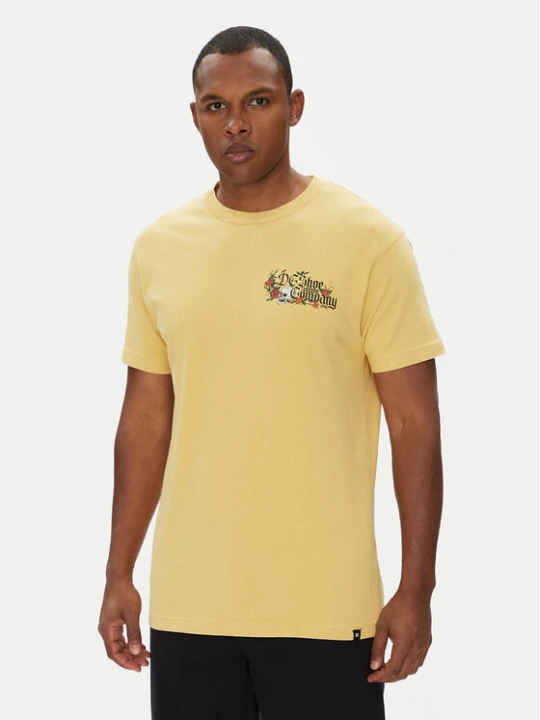 Foto del prodotto DC Shoes T-shirt ADYZT05460 Giallo Regular Fit