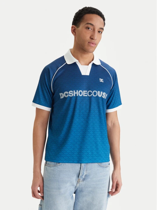 Foto del prodotto DC Shoes T-shirt Soccer EDYKT03546 Blu Boxy Fit
