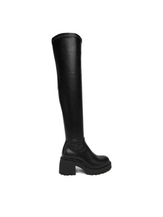 Foto del prodotto DeeZee Stivali sopra il ginocchio CEO-WS6575-02 Nero