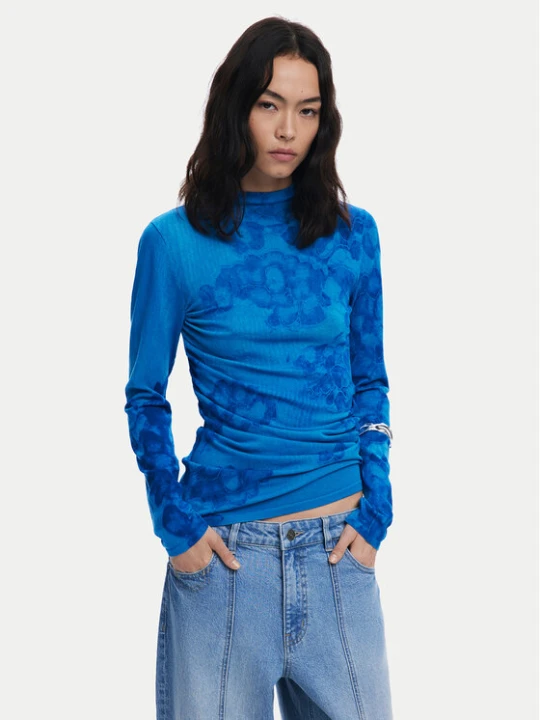 Foto del prodotto Desigual Dolcevita Ottawa 25WWJF38 Blu Regular Fit