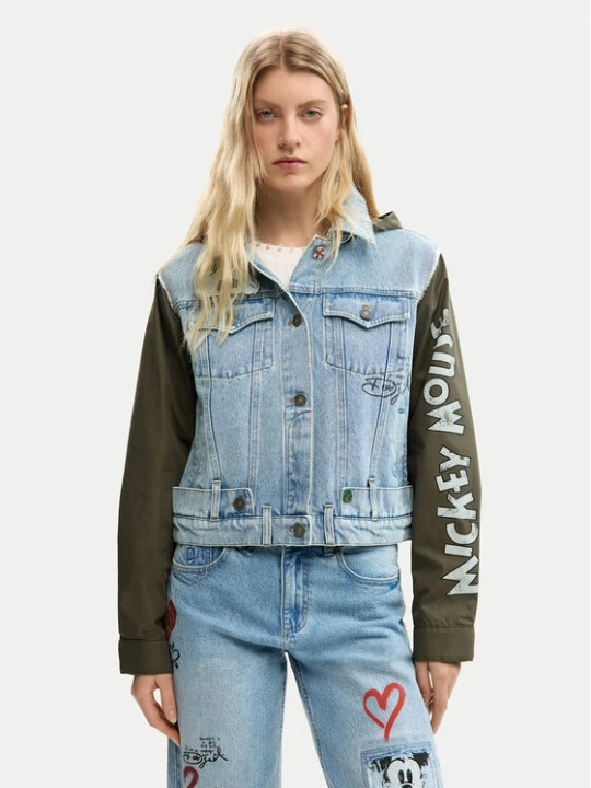 Foto del prodotto Desigual Giacca di jeans Kiss Mic 26SWED07 Blu Regular Fit
