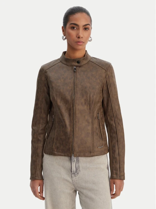 Foto del prodotto Desigual Giacca di transizione 26SWEW10 Marrone Regular Fit