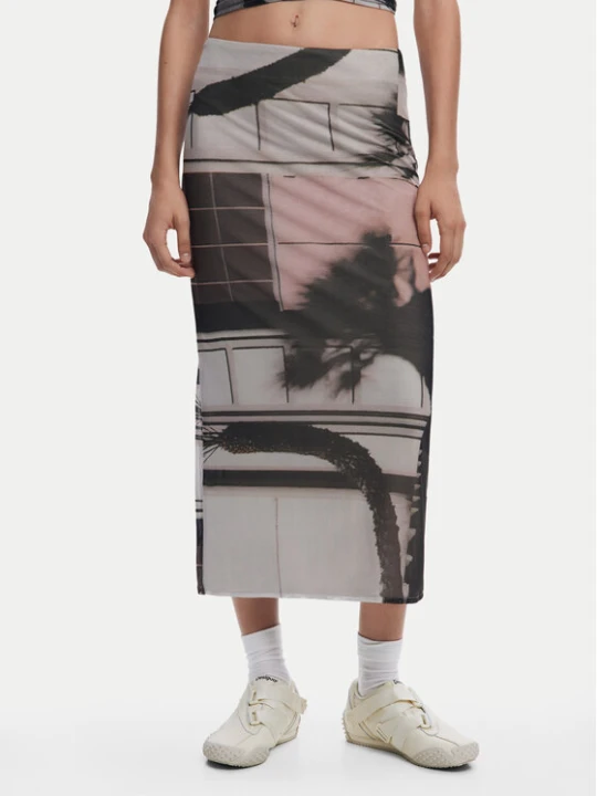 Foto del prodotto Desigual gonna di tulle 25SWFK05 Multicolore Regular Fit