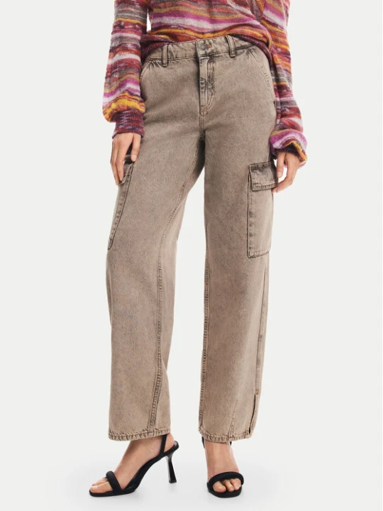 Foto del prodotto Desigual Jeans Casandr 24WWDD96 Grigio Straight Fit
