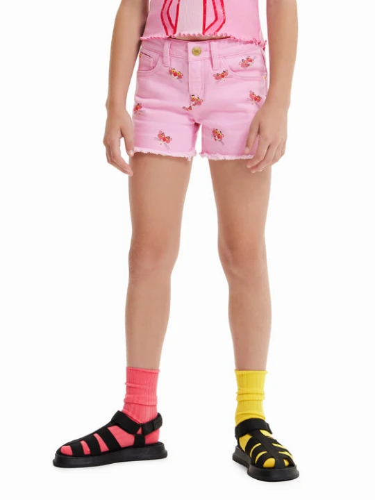 Foto del prodotto Desigual Pantaloncini di jeans 23SGDD05 Rosa Regular Fit
