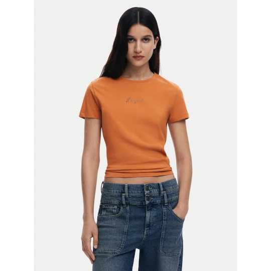 Foto del prodotto Desigual T-shirt 25SWTK15 Arancione Regular Fit