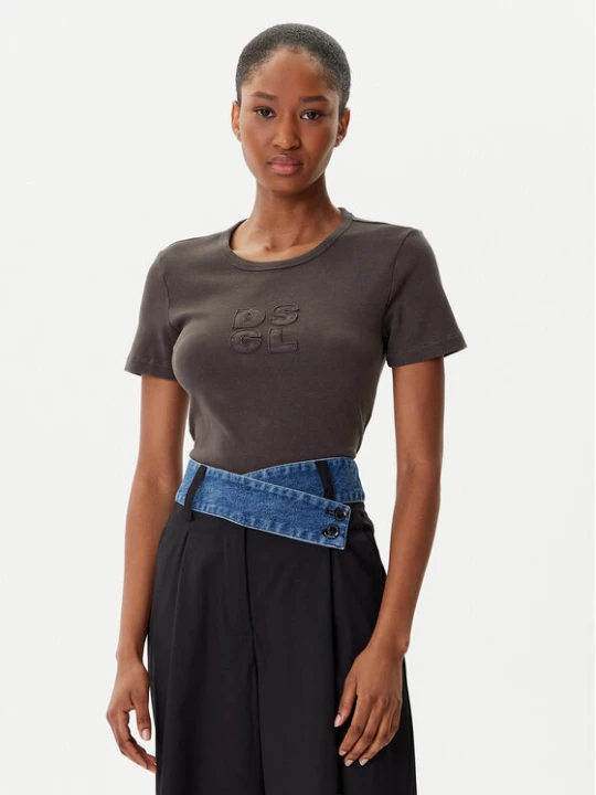 Foto del prodotto Desigual T-shirt Praga 25WWTK46 Grigio Regular Fit
