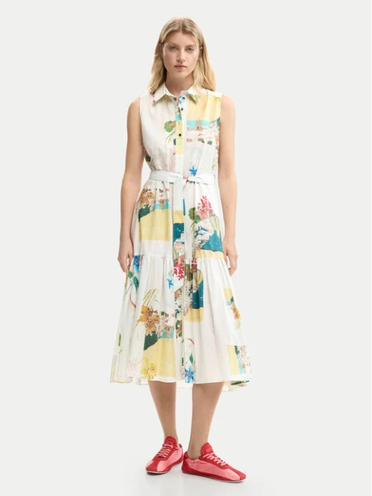 Foto del prodotto Desigual Vestito chemisier 26SWVW15 Multicolore Regular Fit