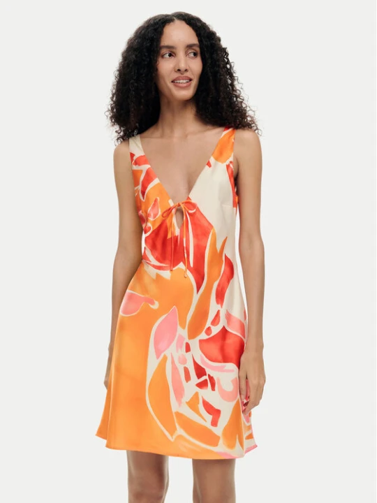 Foto del prodotto Desigual Vestito estivo Delilah 26SWVW44 Arancione Regular Fit