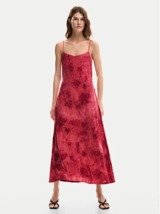 Foto del prodotto Desigual Vestito estivo Madison 26SWVK01 Rosso Regular Fit