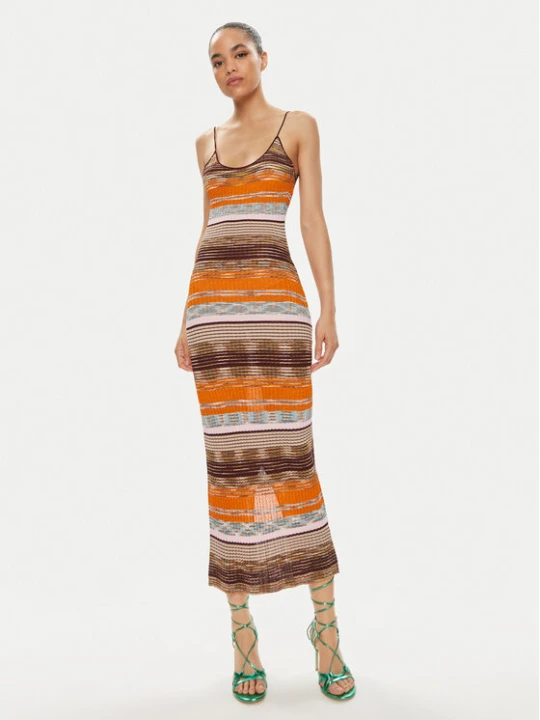 Foto del prodotto Desigual Vestito estivo Viena 24SWVF05 Arancione Slim Fit