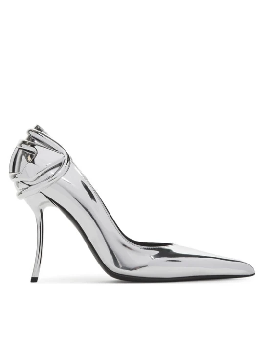 Foto del prodotto Diesel Scarpe stiletto D-Ten&Half P Y03426P1660 Argento