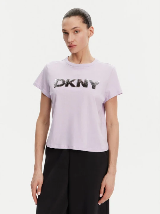 Foto del prodotto DKNY Sport T-shirt DP4T1035 Viola Regular Fit