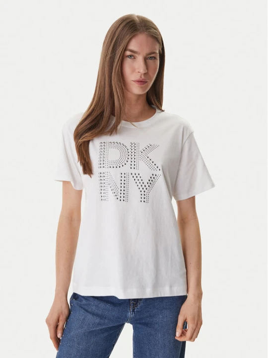 Foto del prodotto DKNY T-shirt DJ6T1741 Bianco Relaxed Fit