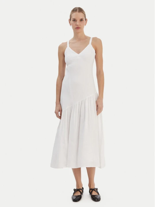 Foto del prodotto DKNY Vestito estivo P5JNCD88 Écru Regular Fit Crema