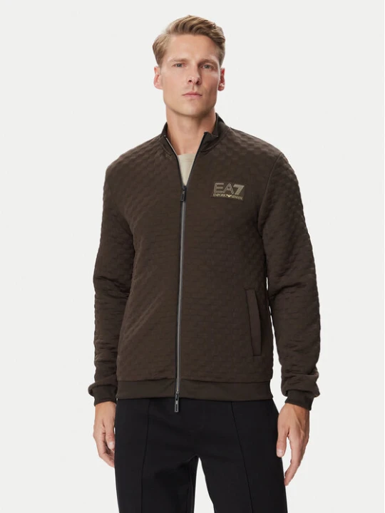 Foto del prodotto EA7 Emporio Armani Felpa 7M002246 AF26241 U6027 Marrone scuro Regular Fit