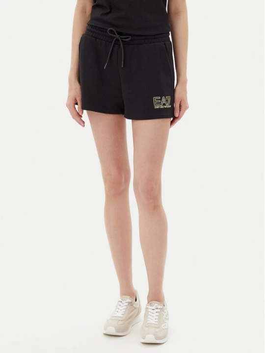 Foto del prodotto EA7 Emporio Armani Pantaloncini sportivi 7W000108 AF12473 MC004 Nero Loose Fit