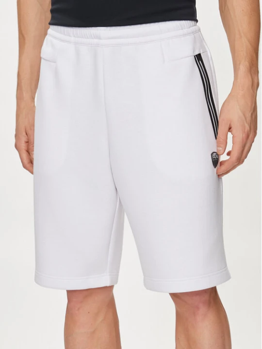 Foto del prodotto EA7 Emporio Armani Pantaloncini sportivi 8NPS08 PJ4EZ 1100 Bianco Regular Fit
